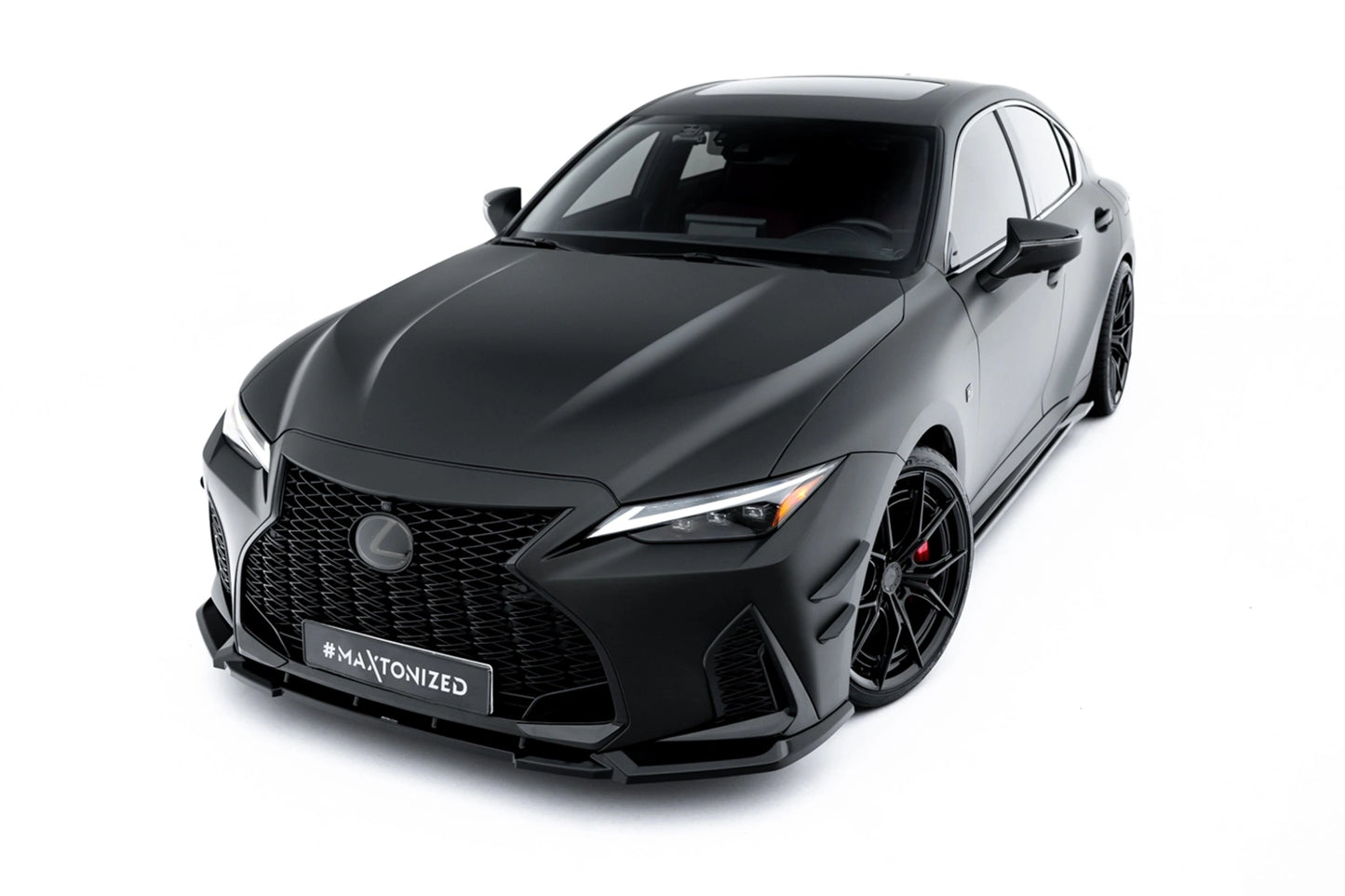 Front Splitter V.1 Lexus IS 500 Mk3 Facelift 2 (XE30)