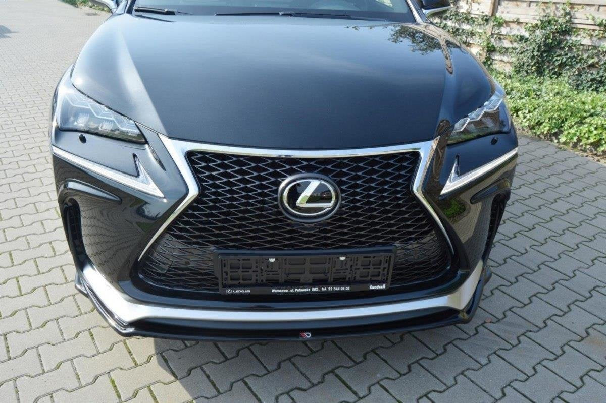 FRONT SPLITTER V.1 Lexus NX Mk1 F-Sport – Maxton Design