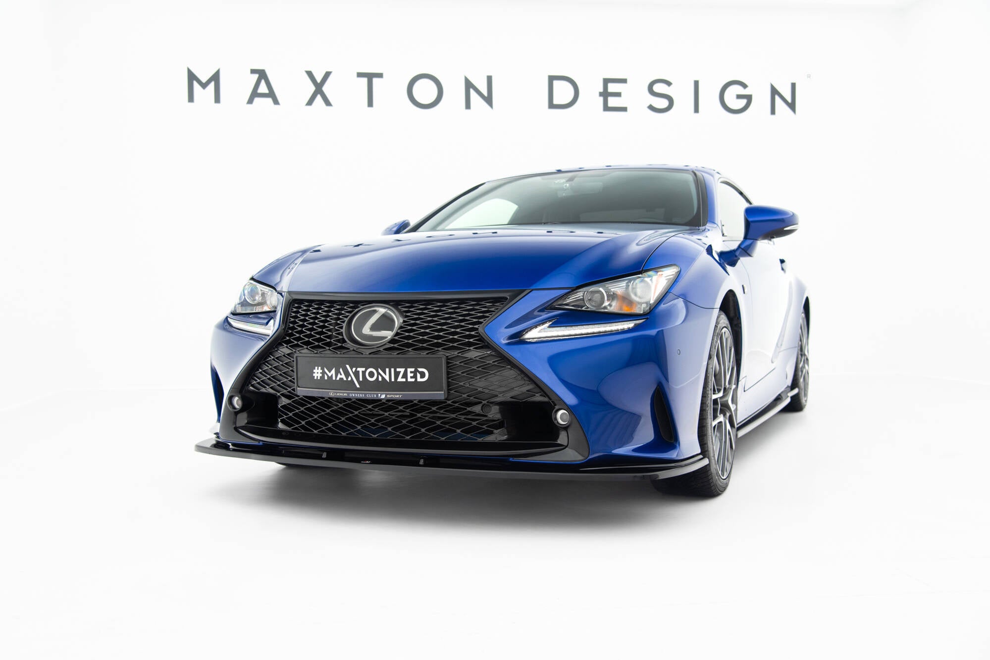 Front Splitter V.1 suitable for Lexus RC Mk1 – Maxton Design