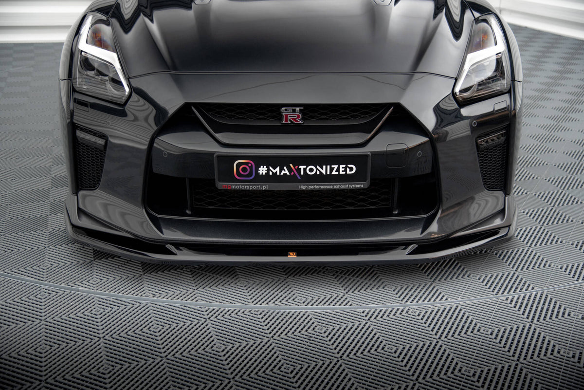 Front Splitter V.1 Nissan GTR R35 Facelift – Maxton Design