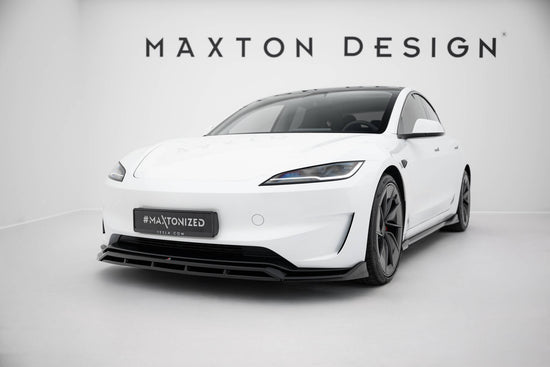 Front Splitter V.1 Tesla Model 3 Performance Mk1 Facelift – Maxton Design