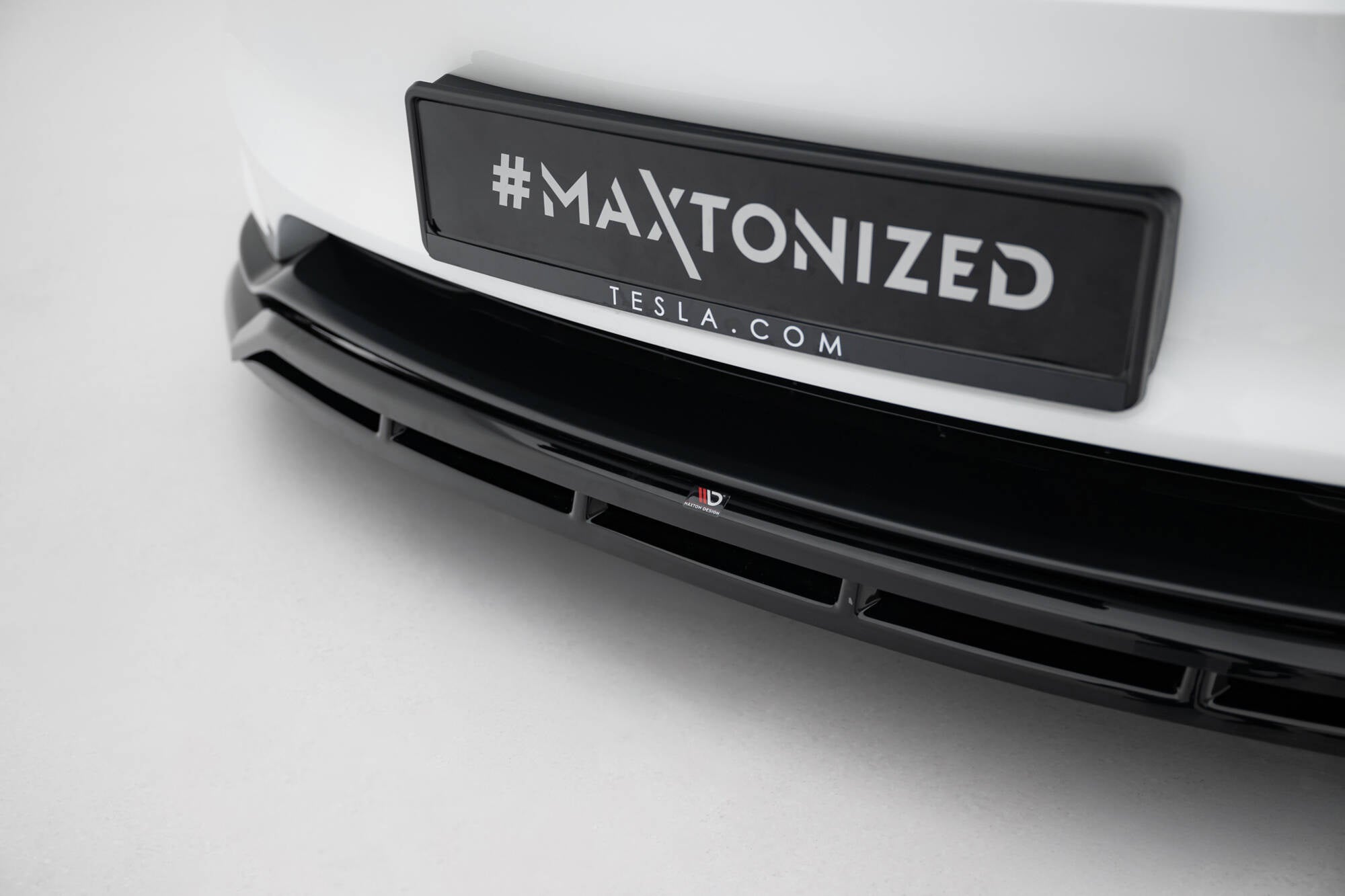 Front Splitter V.1 Tesla Model 3 Performance Mk1 Facelift – Maxton Design