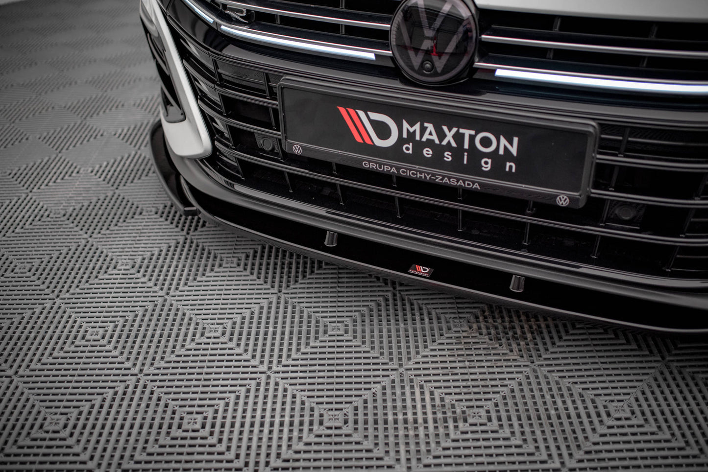 Front Splitter V.1 Volkswagen Arteon R Sedan / Shooting Brake Mk1 Facelift