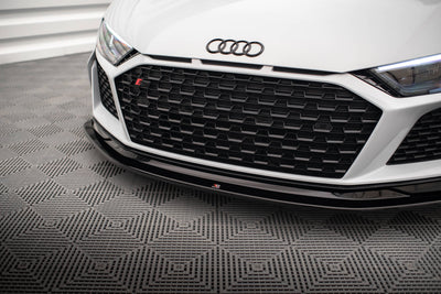 Audi R8 Design Front Front Splitter V.2 suitable for Audi R8 Mk2 Facelift – Maxton Design