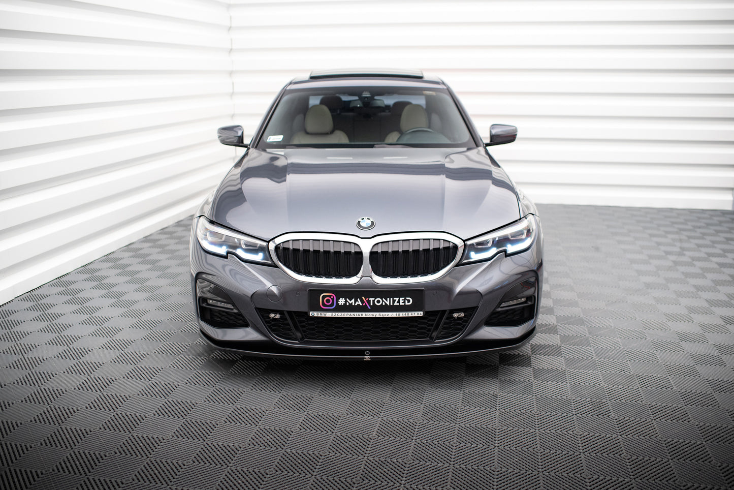 Lame Du Pare-Chocs Avant V.3 BMW 3 M-Pack G20 