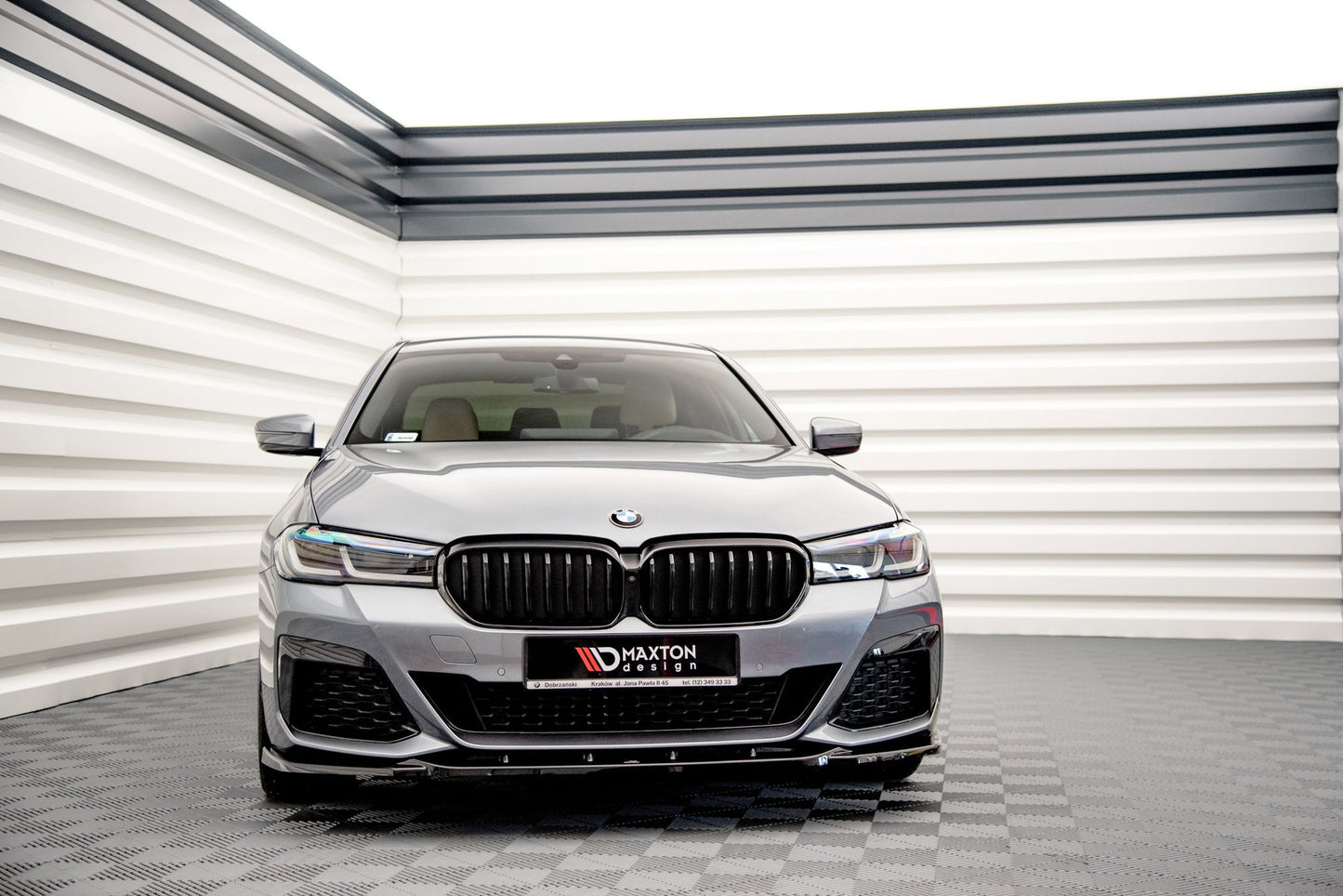 Front Splitter V.2 BMW 5 M-Pack / M550i / M550d  Sedan / Touring G30 / G31 Facelift 