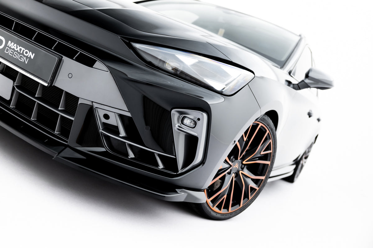 Front Splitter V.2 suitable for Cupra Leon ST Mk1 Facelift – Maxton Design