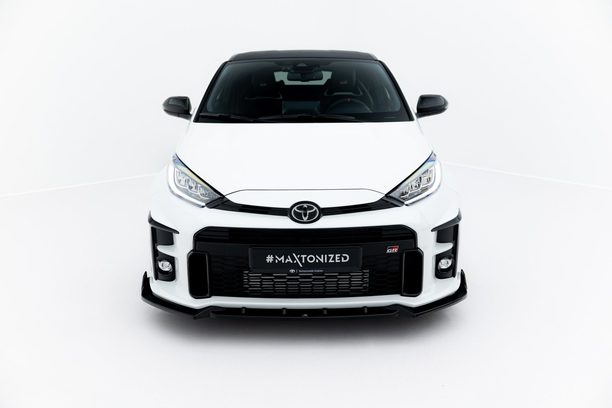 Front Splitter V.2 + Flaps suitable for Toyota GR Yaris Mk4