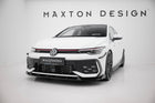 Front Splitter V.2 + Flaps Volkswagen Golf GTI / GTE / R-Line Mk8 Facelift