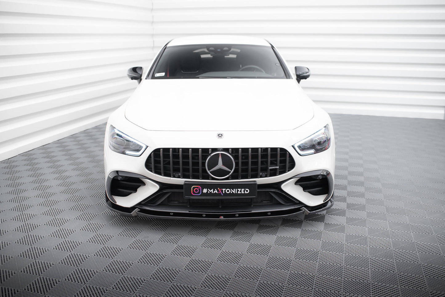 Front Splitter V.2 Mercedes-AMG GT 43 4 Door Coupe V8 Styling Package X290