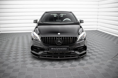 Front Splitter V.2 Mercedes-Benz A AMG-Line W176 Facelift