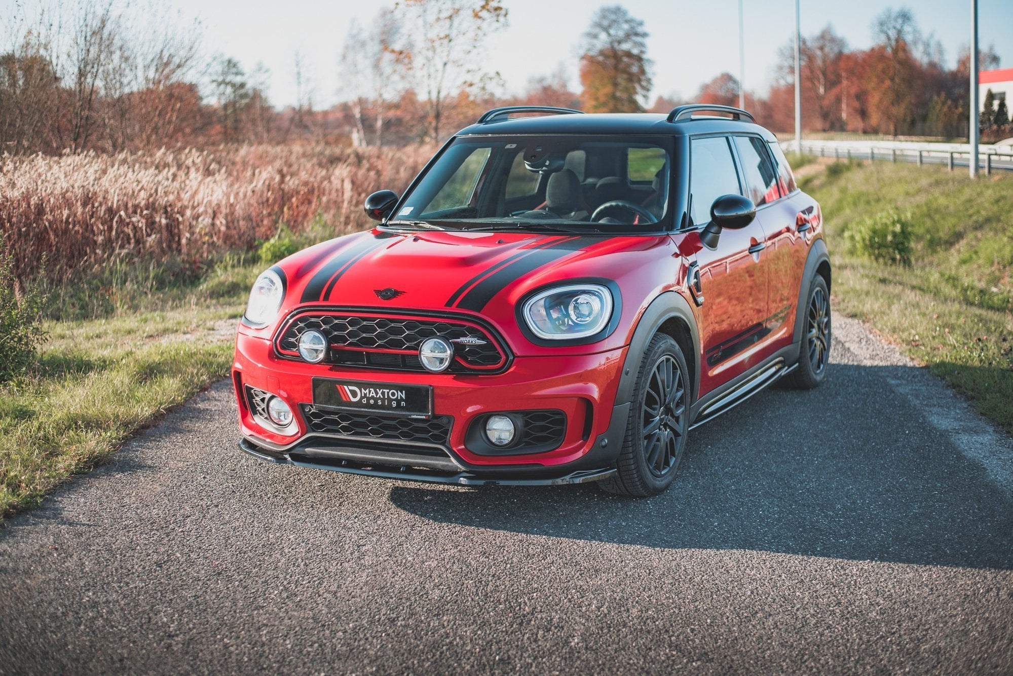 Front Splitter V.2 Mini Countryman Mk2 F60 JCW – Maxton Design