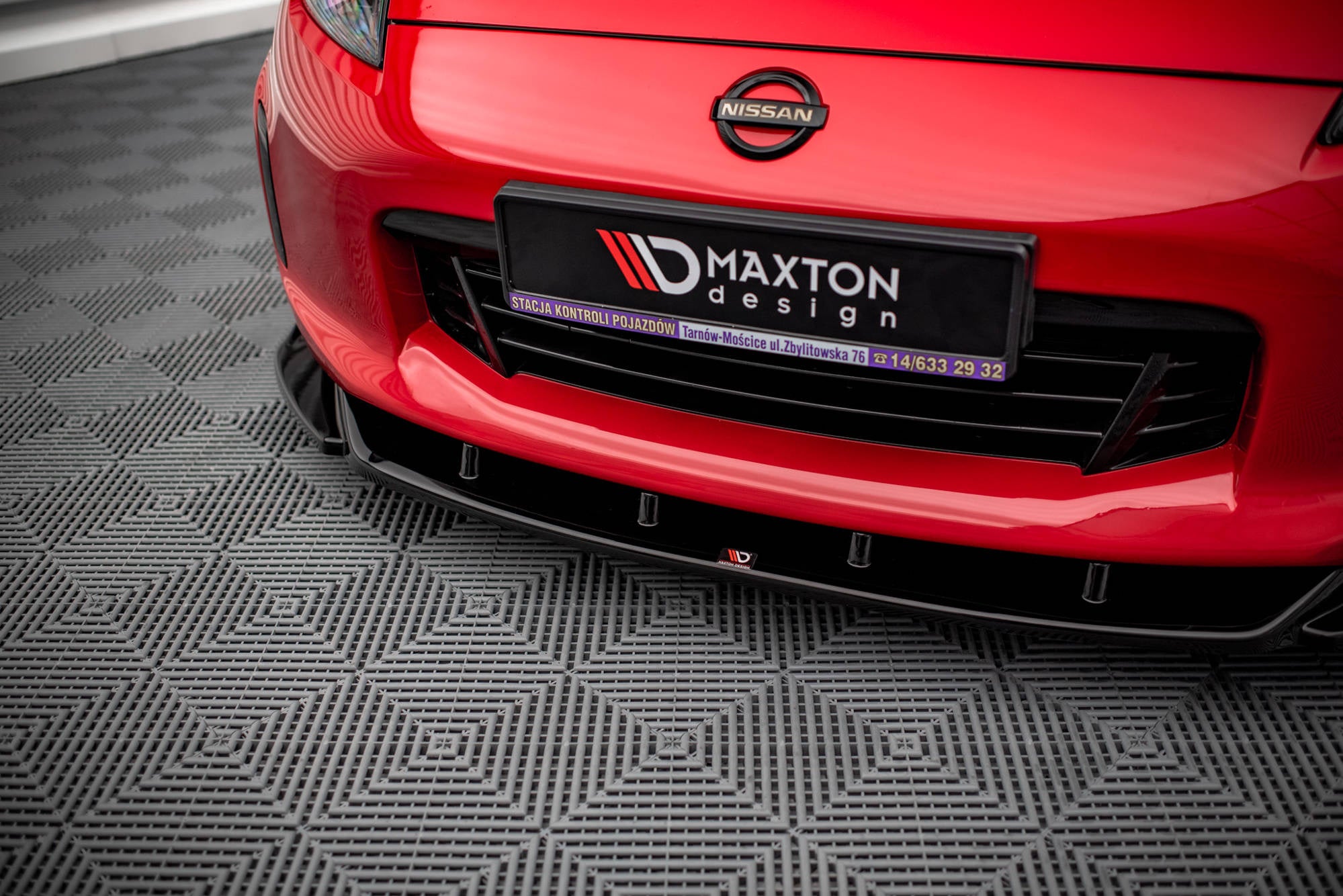 Front Splitter V.2 Nissan 370Z Facelift – Maxton Design