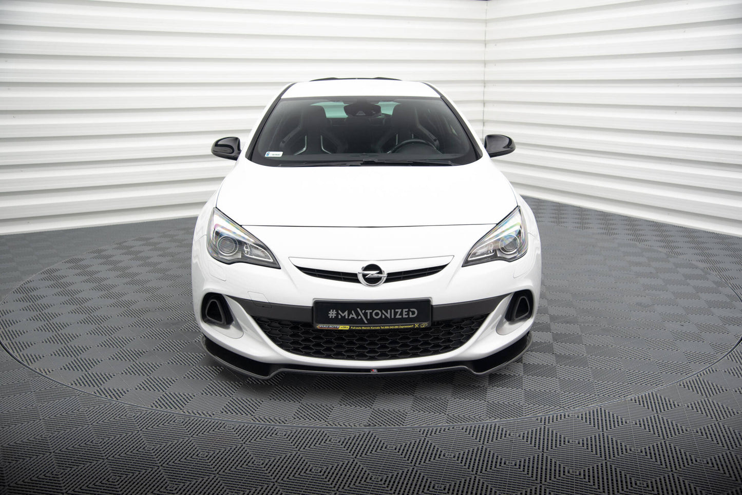 Front Splitter V.2 Opel Astra J OPC/VXR 