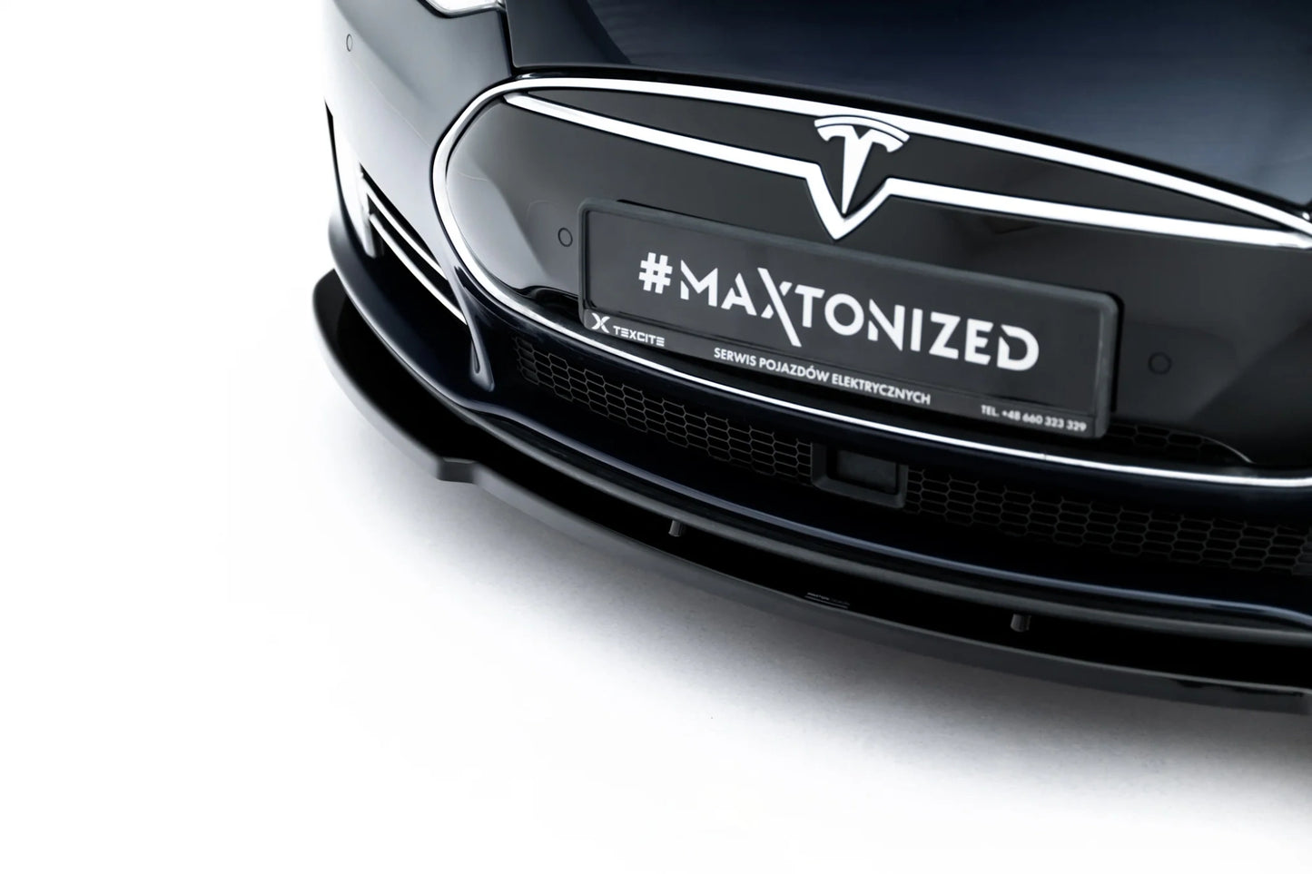 Front Splitter V.2 Tesla Model S Mk1