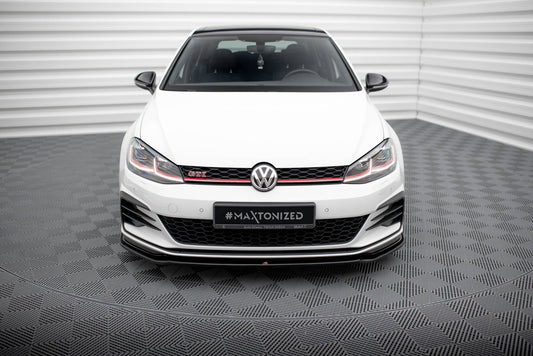 Front Splitter V.2 Volkswagen Golf GTI / GTD Mk7 Facelift