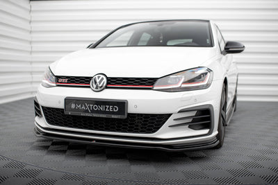 Front Splitter V.2 Volkswagen Golf GTI / GTD Mk7 Facelift