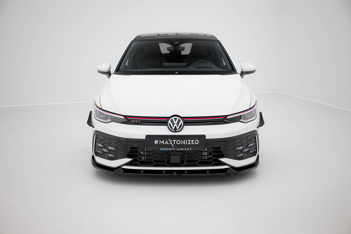 Front Splitter V.2 Volkswagen Golf GTI / GTE / R-Line Mk8 Facelift