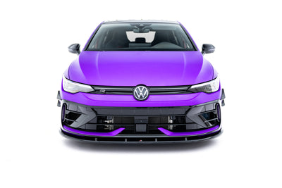 Front Splitter V.2 Volkswagen Golf R Hatchback Mk8 Facelift