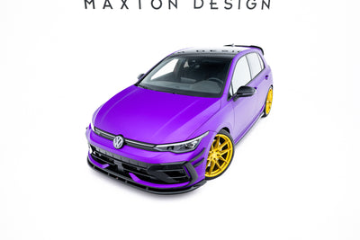 Front Splitter V.2 Volkswagen Golf R Hatchback Mk8 Facelift
