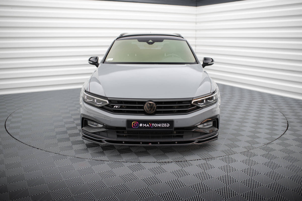 Front Splitter V.2 Volkswagen Passat R-Line B8 Facelift – Maxton Design