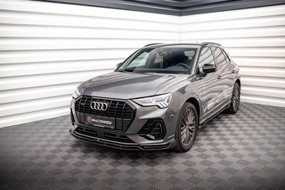 Front Splitter V.4 Audi Q3 Sportback / SUV S-Line F3