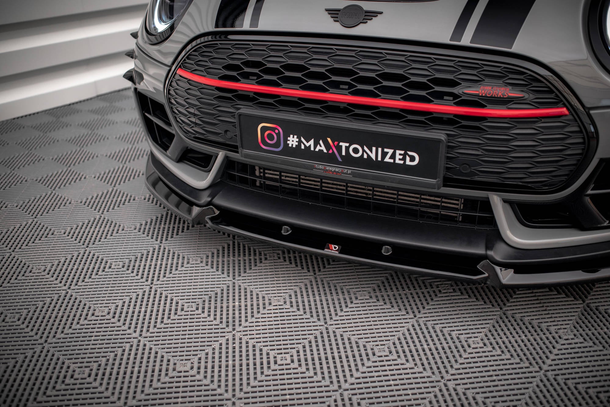 Front Splitter V.4 Mini Cooper Clubman John Cooper Works F54 Facelift ...