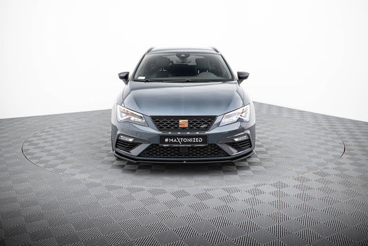 Front Splitter V.4 Seat Leon Cupra / FR Mk3 FL