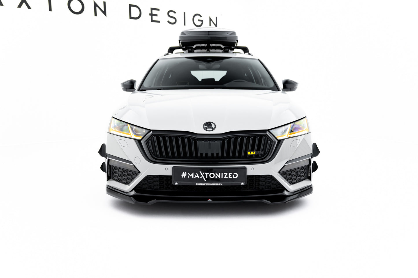 Front Splitter V.4 Skoda Octavia RS Mk4