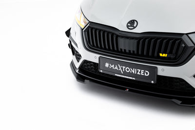 Front Splitter V.4 Skoda Octavia RS Mk4