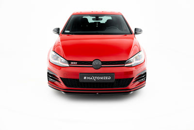 Front Splitter V.5 Volkswagen Golf GTI / GTD Mk7 Facelift