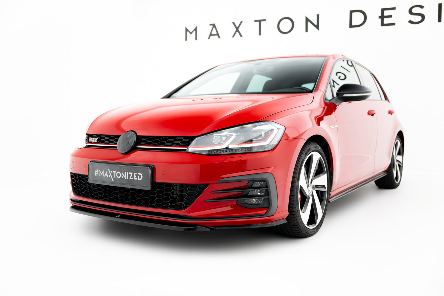 Front Splitter V.5 Volkswagen Golf GTI / GTD Mk7 Facelift