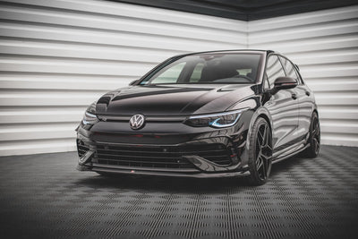 Front Splitter V.5 Volkswagen Golf R Hatchback / Variant  Mk8