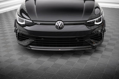 Front Splitter V.7 Volkswagen Golf R Hatchback / Variant  Mk8