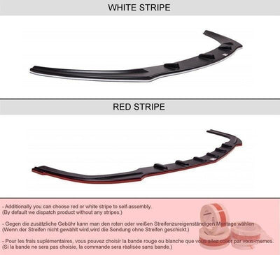 Rear Splitter Audi TT S 8J (without vertical bars)