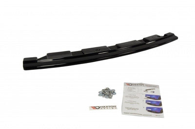 Rear Splitter for BMW 5 M-Pack Sedan/Touring F10/F11 - without vertical bars (fits two double exhaust ends)