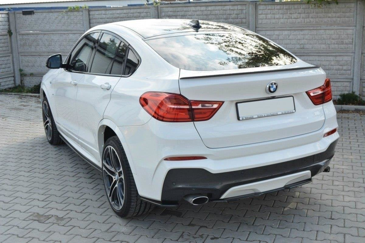 X4 Rear Lens Mod Rear Splitter for BMW X4 M-PACK (without a vertical bar) – Maxton Design