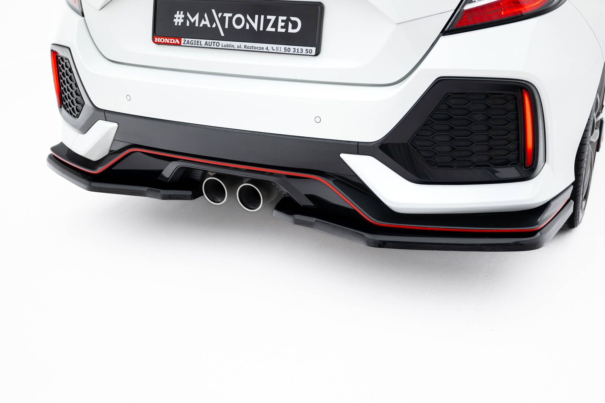 Rear Splitter Honda Civic Sport Mk 10 – Maxton Design