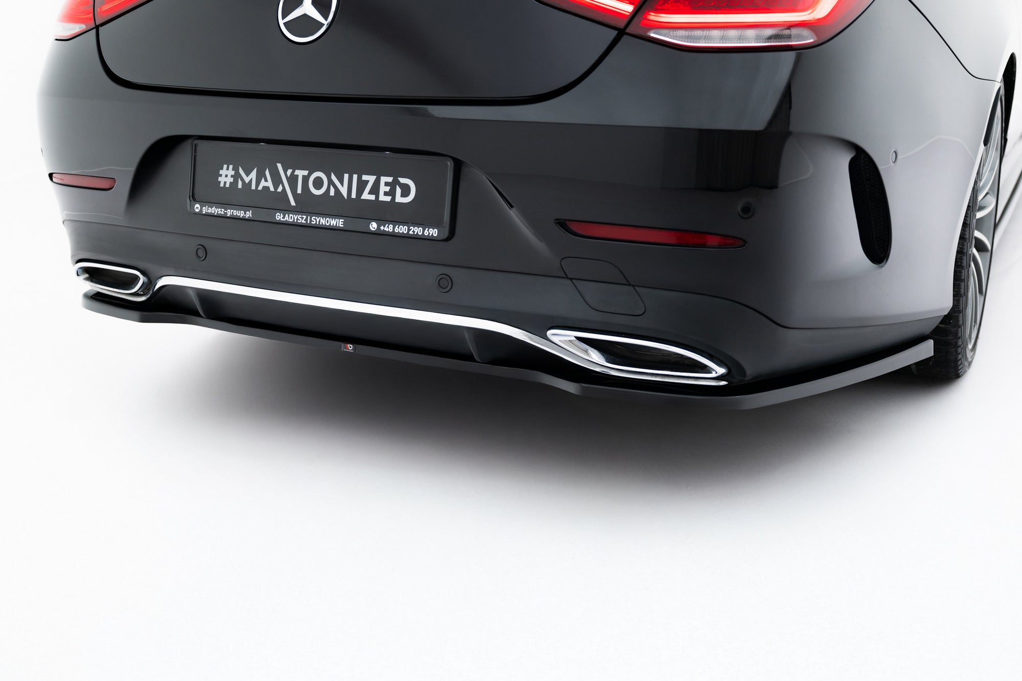Rear Splitter Mercedes-Benz CLS AMG-Line C257 – Maxton Design