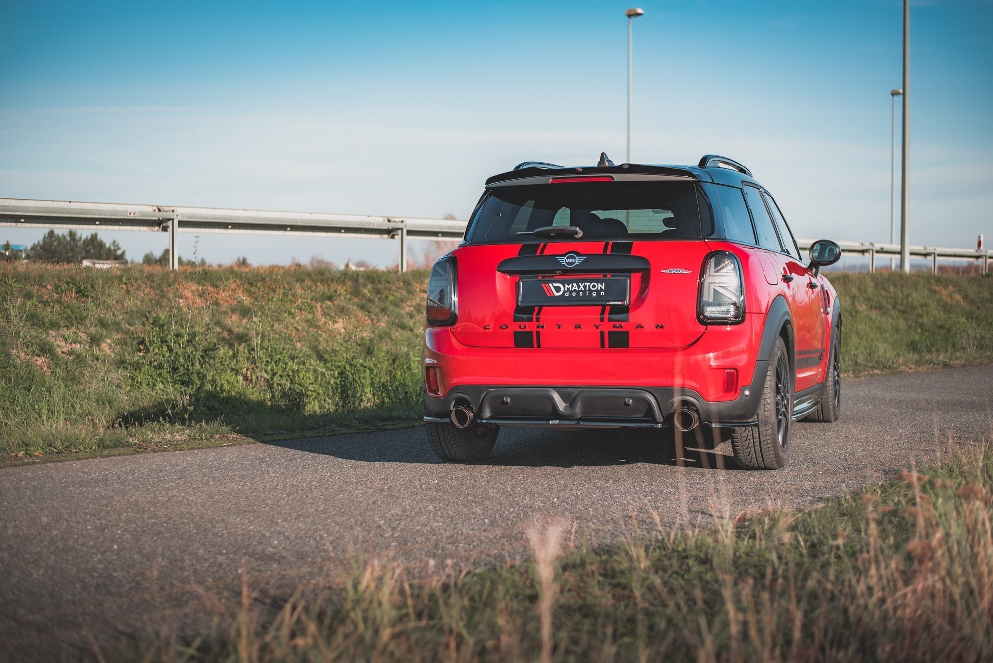 Rear Splitter Mini Countryman Mk2 F60 JCW – Maxton Design