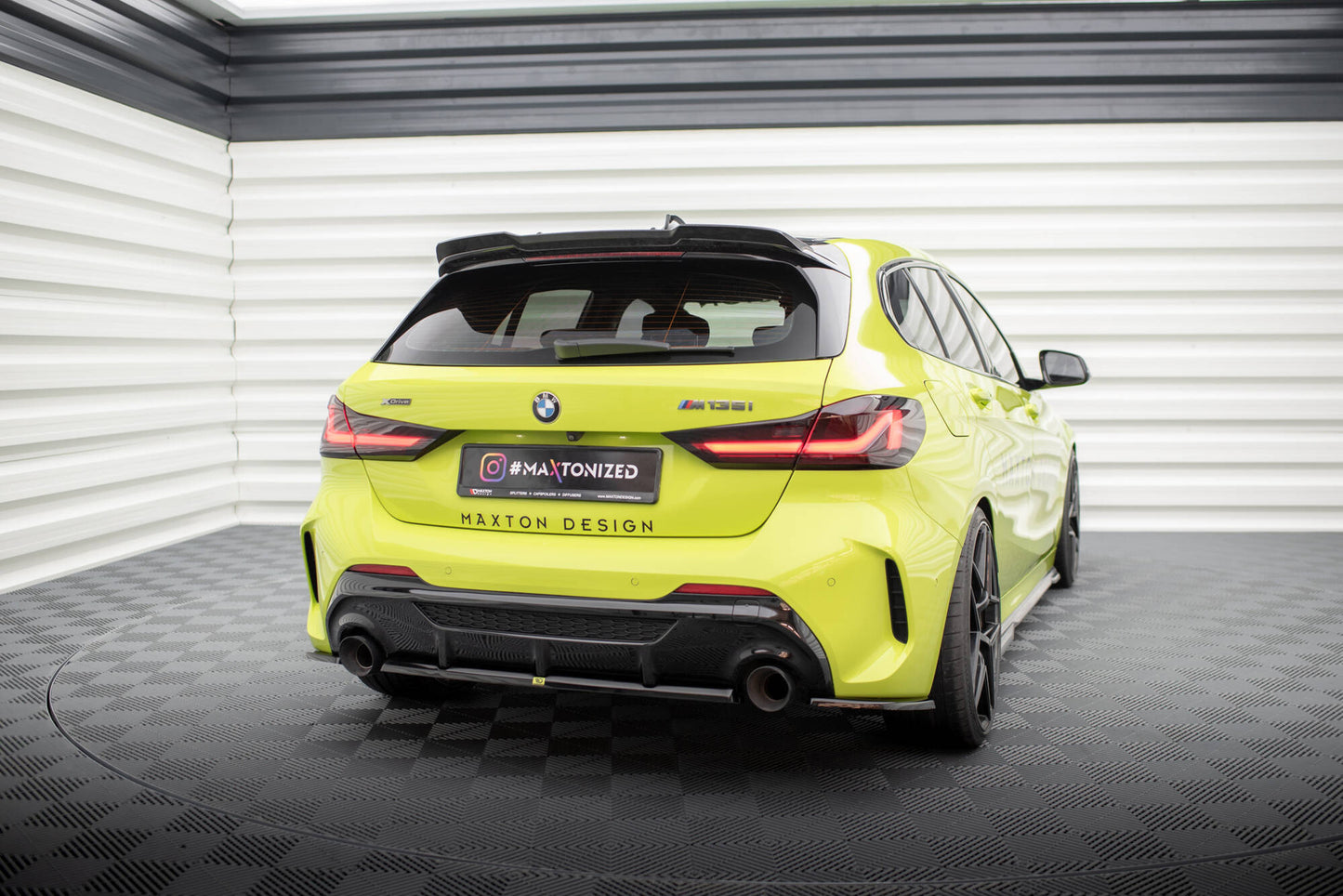 Rear Splitter V.2 BMW M135i F40
