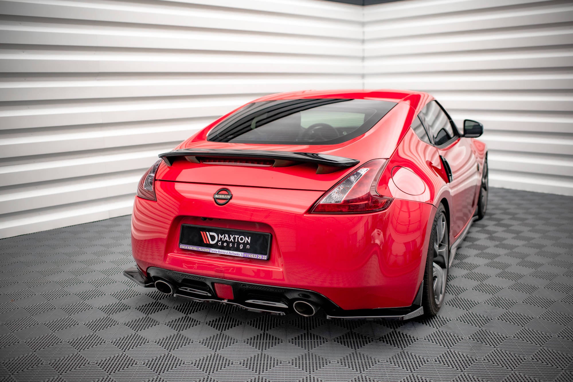 Rear Splitter V.2 for Nissan 370Z – Maxton Design