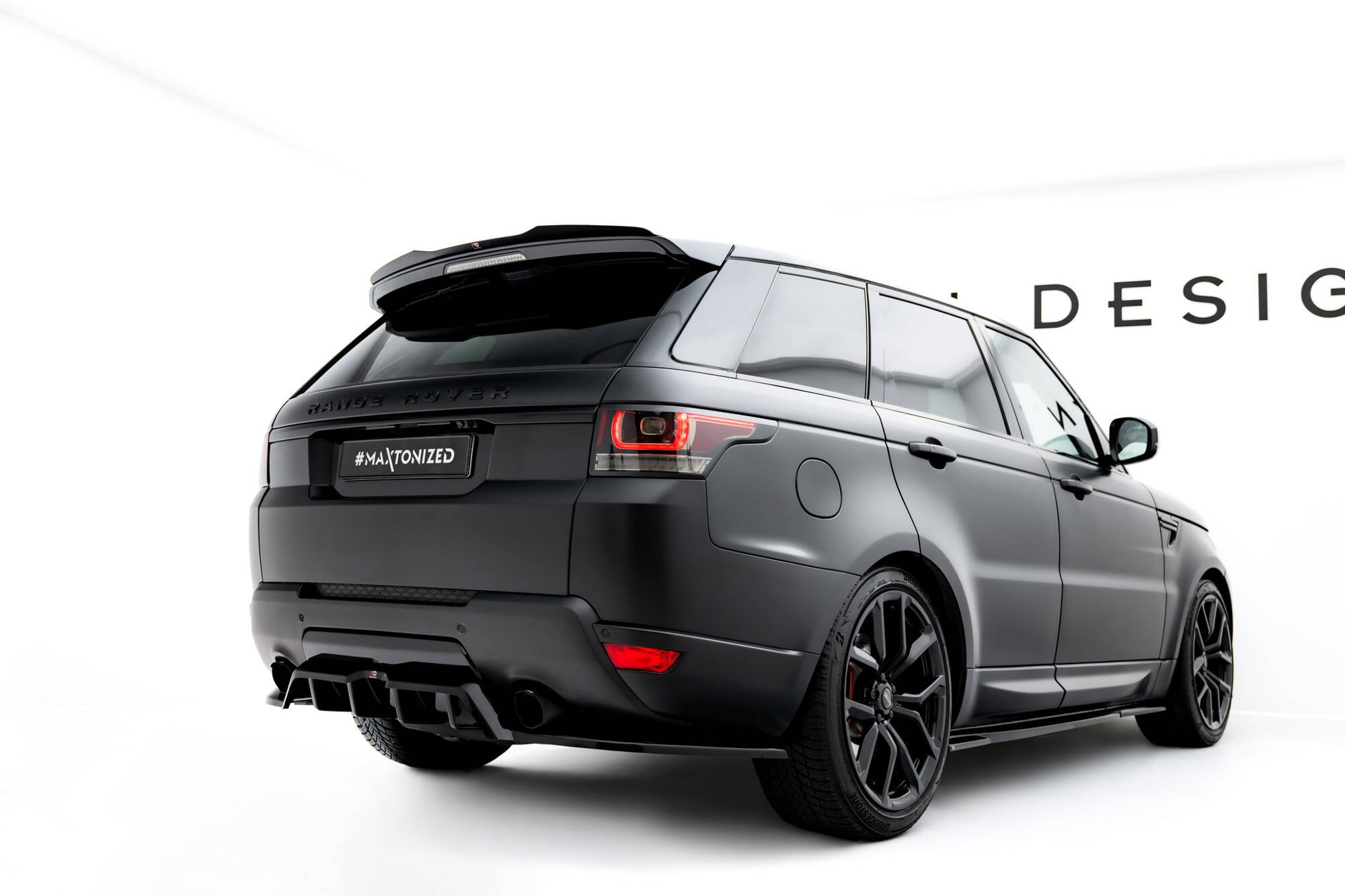 Rear Splitter (with vertical bars) Land Rover Range Rover Sport Mk2 ...