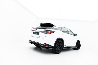 Rear Splitter (with vertical bars) Lexus RX F-Sport Mk4 Facelift