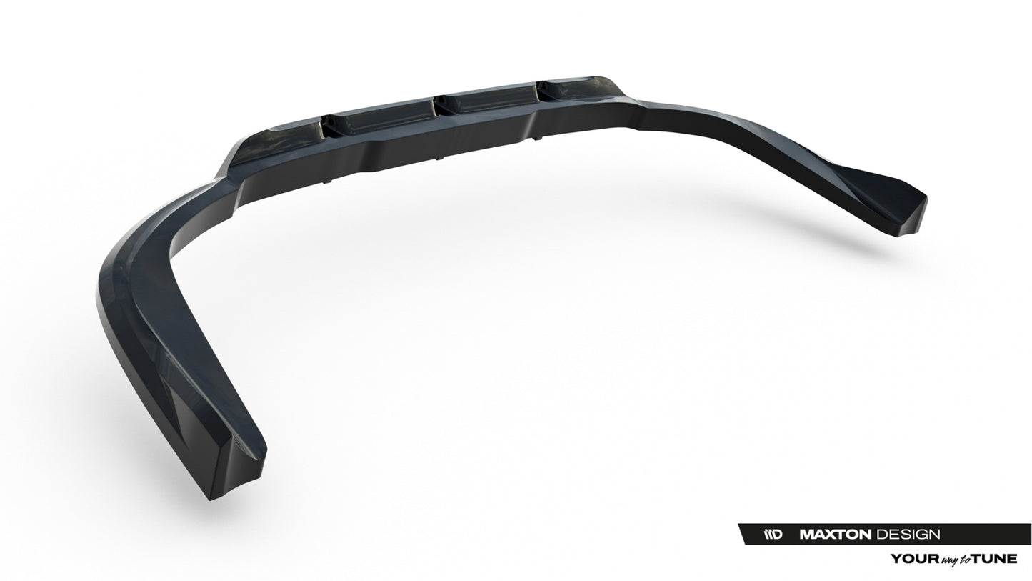 Rear Splitter (with vertical bars) Lexus RX F-Sport Mk4 Facelift