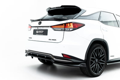 Rear Splitter (with vertical bars) Lexus RX F-Sport Mk4 Facelift