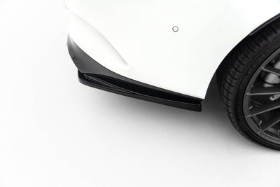 Rear Splitter (with vertical bars) Mercedes-AMG CLA 35  / 45  Coupe / Shooting Brake C118 Facelift / X118 Facelift