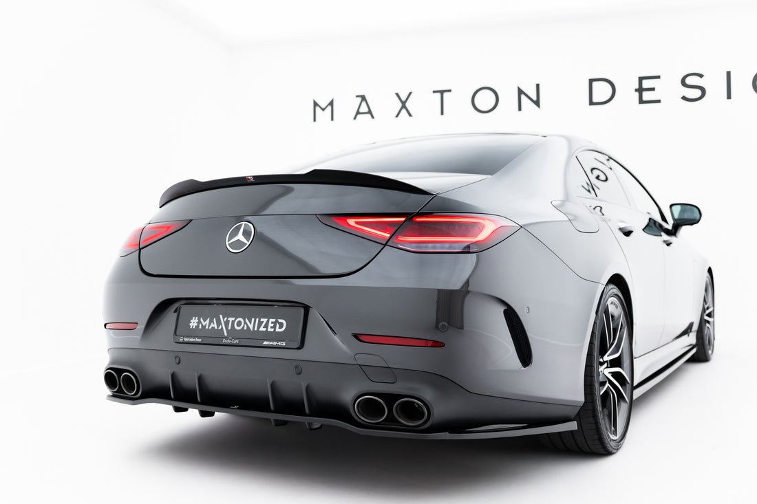 Rear Splitter (with vertical bars) Mercedes-AMG CLS 53 C257 – Maxton Design
