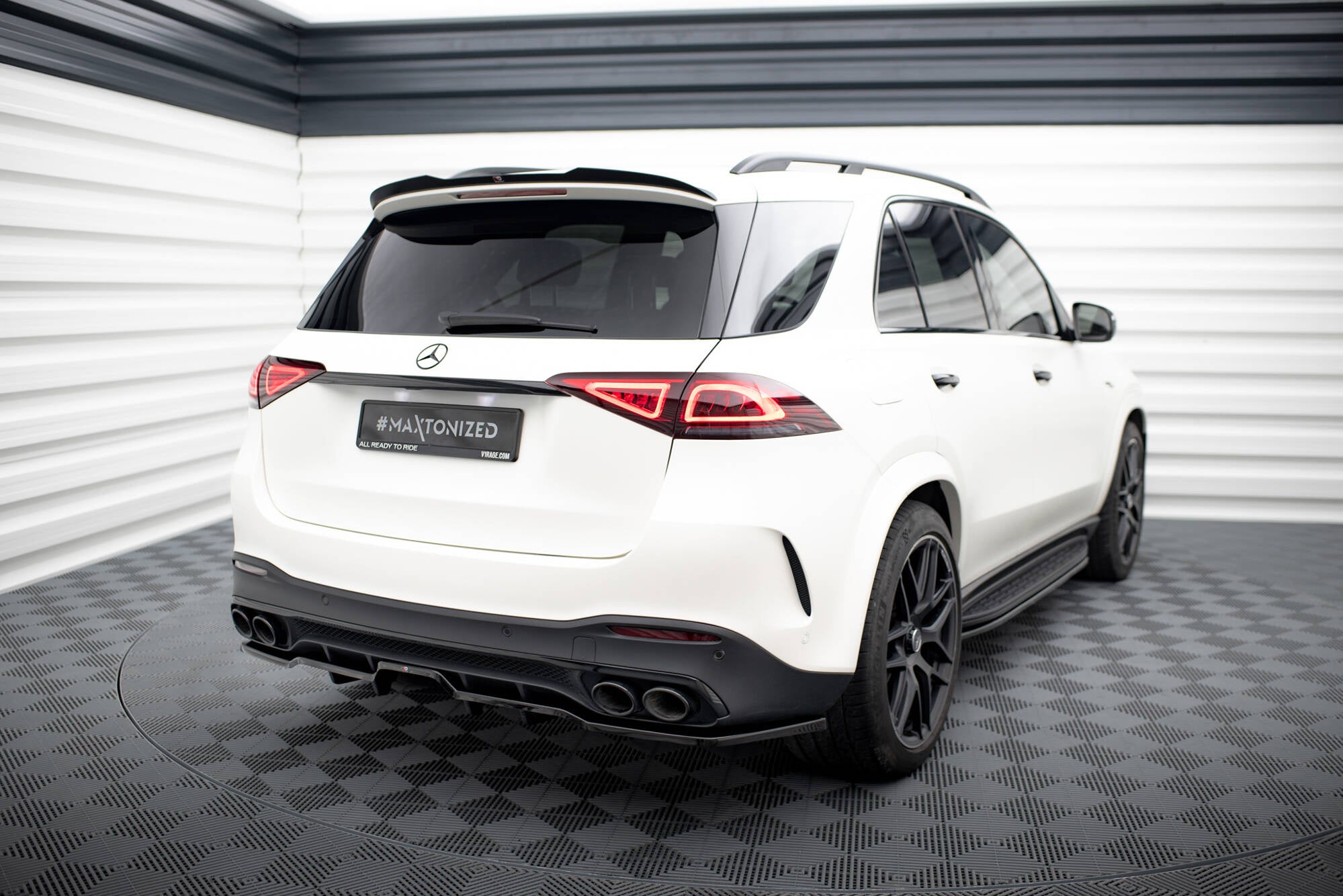 Rear Splitter (with vertical bars) Mercedes-AMG GLE 53 / 63 W167