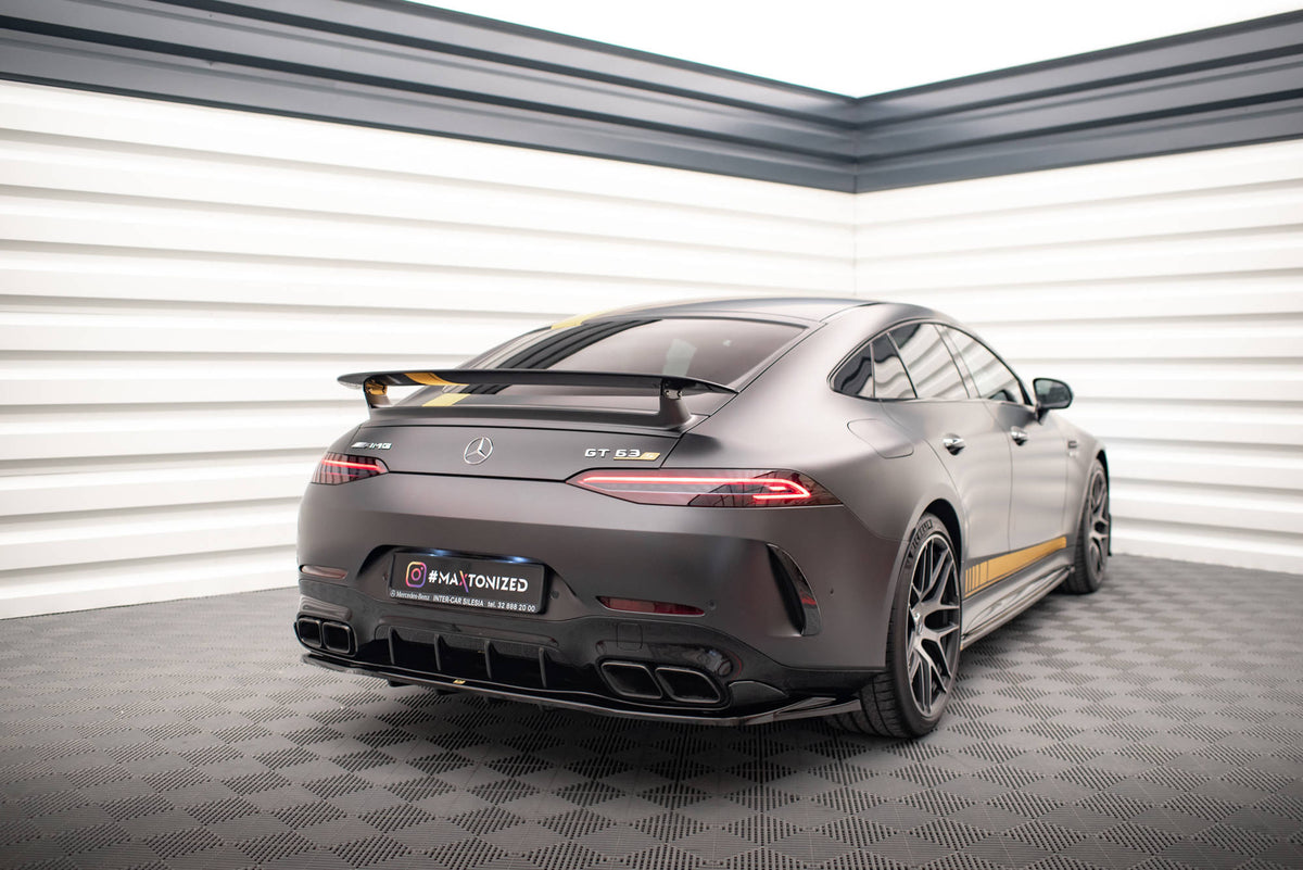 Rear Splitter (with vertical bars) Mercedes-AMG GT 63S 4 Door Coupe ...